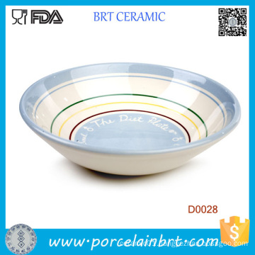 Bestselling Concentric Circles Ceramic Plate